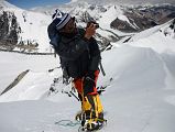 
Climbing Sherpa Lal Singh Tamang Filming On The Lhakpa Ri Summit
